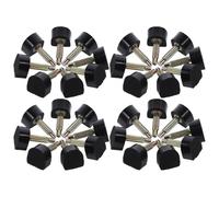 LIFKOME 20 paires Embouts de Talons Hauts Antidérapants U Couvre-talon Protecteur Silencieux pour Réparation et Remplacement de Talons de Chaussures Femme