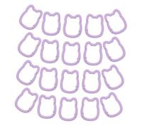 LIFKOME 20 Pièces Crochet à Ressort pour Porte Clés de Zinc Accessoires Chat pour Sacs à Dos Sacs à Main et DIY Anneaux à Clip Ouvert Faciles à Fixer