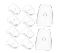 LIFKOME 20 pièces Lot de PVC pour Égouttoir Cuisine Manchons Plats Antidérapants pour Panier Égouttoir Support Stable et Étanche pour Drainage Accessoires de Remplacement pour Bac à