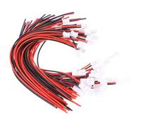 LIFKOME 20 pièces Pin Connector Balance Plug Extension Lead Wire Set Pitch Terminal Cable For Printing Parts And Easy To Install