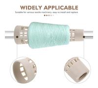 LIFKOME 20 Pièces Plastique pour Filage Textile Cônes à Mailles pour Teinture et Vapeur Conception Anti-emmêlement pour Production Industrielle et Efficacité Améliorée