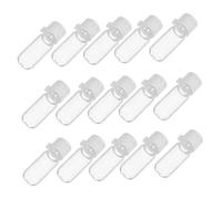 LIFKOME 20 Pièces Small Travel Bottles Refillable Leakproof Containers For Lotion Oils And Cosmetics Transparent Toiletries Dispensers For Travel