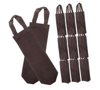 LIFKOME 20 Pièces Vin Réutilisables Tissu Non Tissé avec Anse Pochettes pour Bouteilles Uniques de Whisky Bière et Vin pour Noël Anniversaires et Fêtes Lot