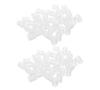 LIFKOME 200 Pièces Adaptateurs Recharge Parfum Plastique Kit Refillable Spray Bottle Adapter Compact pour Parfum Facile Gaspillage Outil Portable Compatible Diffuseur et Atomiseurs