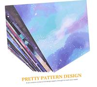 LIFKOME 24 Pièces Papier Scrapbooking Motif Imprimé Simple pour DIY Origami Journal Fournitures Création Cartes et Albums