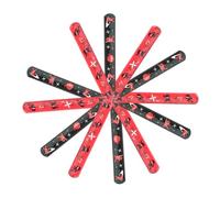 LIFKOME 24pièces Lot De Bracelets Slap Pour Garçon Fille Thème Ninja Cadeaux De Fête Jouets Créatifs Sans Marque