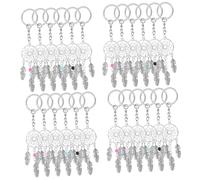 LIFKOME 24pièces Porte-clé Dream Catcher Avec Pendentifs Charm Pendentif De Décoration Pour Et Clés
