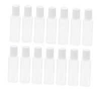 LIFKOME 25 pièces Lot de Flacons de Soin pour Lentilles de Contact Petites Bouteilles Étanches Plastique Accessoires de Voyage Légers et Durables pour Lentilles