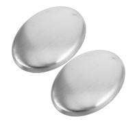 LIFKOME 2pcs En Métal Réutilisable Oneur En Acier Inoxydable Retourne Sur Odeurs En Acier Inoxydable Absorbeur Absorbeur De Métal Portables