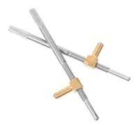 LIFKOME 2pcs Vis de Réparation D'archet de Violon en Métal Facile à Installer Utiliser pour Réglage Précis de L'archet de Violon Professionnel Style Aléatoire