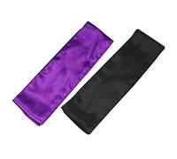 LIFKOME 2pièces Bandeaux Cheveux Femme Satin Pour Perruques Et Noir Foulard Pour Femme Bandeau De Maintien Pour Perruque