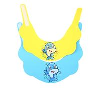 LIFKOME 2pièces Bonnet De Douche Réglable Pour Garçon Fille Lot De Chapeaux De Bain Pour Tout-petits Protège Oreilles Pour Bain Et Plage