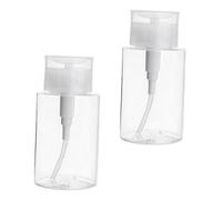 LIFKOME 2pièces Bouteilles Rechargeables Petg Pour Cosmétiques Flacons Portables Pour Eau Démaquillante Rangement Maison Et Voyage Lot