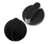 LIFKOME 2pièces Boutons De Poêle à Gaz Plastique Manettes De Commande Pour Gazinière Remplacements Faciles à Installer Pour Cuisinière Et Plaque Cuisson Gaz Adaptés Cuisine