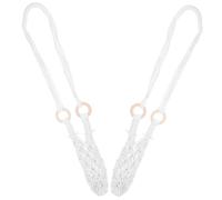 LIFKOME 2pièces De Rangement Suspendu pour Vin Panier Filet Mural pour Cuisine Corbeille à Fruits Panier à Produits Suspendu Décoration Murale