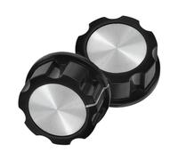 LIFKOME 2pièces Lot De Boutons De Commande De Remplacement Pour Cuisinière à Gaz Four Électrique Et Friteuse à Air Bouton De Minuterie Facile à Installer