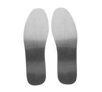 LIFKOME 2pièces Semelles Métalliques Acier Inoxydable Pour Chaussures Semelles De Rechange Anti-perforation De Remplacement Pour Travail Pour Hommes Et Femmes