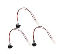 LIFKOME 3 pièces Connecteur de Chargeur Scooter Électrique Accessoire pour de Charge avec Câble Installation Simple et Ergonomique