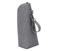 LIFKOME 3 Pièces de Voyage pour Bouteille de Lait Portable Isolant Handheld pour Biberons Gris Accessoire Poussette Multifonctionnel