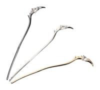 LIFKOME 3 pièces Dragon Style Hair Sticks Set Chinese Hanfu Hairpins For Women Traditional Long Hair Bun Accessories In Elegant Vintage Design For Sophisticated Hairstyles