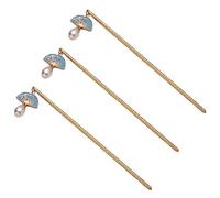 LIFKOME 3 Pièces Épingles à Cheveux Vintage pour Chignon Accessoires Élégants Support de Chignon Pratique pour Styles Variés et