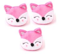 LIFKOME 3 Pièces Mini-Portefeuille Pochette zippée pour l'argent Jouets en Peluche Portefeuille Petit à Main d'argent de Banque Mini à Main en Peluche Porte-Monnaie