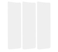 LIFKOME 3 Pièces Planche de Balayage Transparente Taille Moyenne Accessoire Coloration Cheveux Léger et Réutilisable pour Salon et DIY Contrôle Précis des Mèches