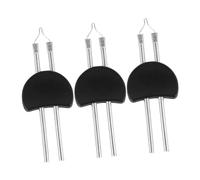 LIFKOME 3 Pièces Pointe de Soudage Pratique Acier pour Stylo à Cire Embouts Fins Chauffants Instantanément pour Brûler Fondre et Couper Fil Outil Manuel Polyvalent pour Bijoux et