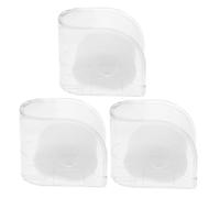 LIFKOME 3 Pièces Regarder Un Rack D'affichage Malette Rangement Présentoir à Bijoux Transparent