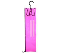 LIFKOME 3 Pièces Sac de Rangement Perruques avec Cintres Transparent PVC Étanche Anti-poussière pour Extensions de Cheveux Portable Organiseur Multifonction