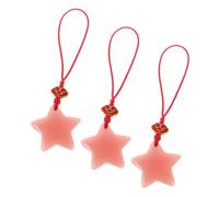 LIFKOME 3 Pièces Star Phone Charm Keychains Glow In The Dark Lightweight Pendant For Phone Bags And Keys Compatibility Party Decoration