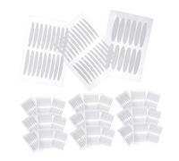 LIFKOME 30 feuilles Double Eyelid Tape Invisible Double-sided Lifting Strips avec Coins Ronds Adhésif Fort et Confortable pour Paupières Naturelles
