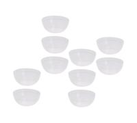 LIFKOME 30 pièces Bol à Masque Facial Flexible PVC Réutilisable pour Soins Visage DIY Anti-chute Pratique pour Salon Beauté et Usage Domestique