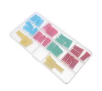 LIFKOME 30 Pièces Kit de Fusibles Mini pour Voiture avec Boîte Plastique et Connexion Intérieure Porte-fusible Compact Étanche pour Véhicules Camions et Support pour Fusibles Automobiles