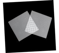 LIFKOME 30 pièces Maille Plastique pour Broderie Croisée Lot de Fiches DIY pour Projets Manuels et
