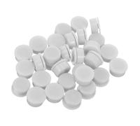 LIFKOME 30 Pièces Roulements à Billes pour Moulin à Vent Roulements Cylindriques Blancs pour Bricolage Rotation Fluide Accessoires Durables pour Artisanat Décorations et Coques de