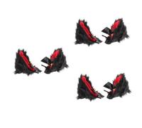 LIFKOME 3paires Barrettes à Cheveux Oreilles De Chat Accessoires Cosplay Pour Filles Et Femmes Parfaites Pour Halloween Anniversaires Et Fêtes Confortables Et Design Mignon Et Adorable