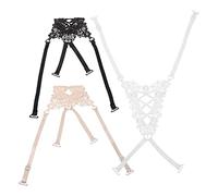 LIFKOME 3pièces Bretelles De Soutien- Décoratives Lot de Extensions Amovibles Et Réglables pour Femmes avec Conception Antidérapante