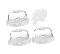 LIFKOME 3Pièces Couvercle de Protection de Poêle pour Lot de Sécurisé Accessoire de Cuisine pour Prévenir Accidents