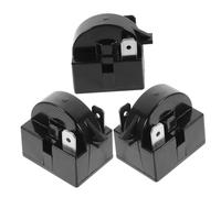 LIFKOME 3pièces Insert De Démarrage Pour Réfrigérateur De Réfrigérateur Relais De Démarrage Pour Compact Protection Les Surcharges Thermiques Du Compresseur Du Congélateur Démarreur De Com