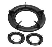 LIFKOME 3pièces Supports De Wok Anneaux De Support Pour Cuisinière à Gaz Accessoires De Cuisine Antidérapants Et Durables Compatibles Avec Woks De