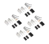 LIFKOME 4 ensembles Kit de Réceptacles pour Brûleur de Cuisinière Électrique Accessoire de Remplacement pour Plaque de Cuisson Four et Gaz Compatible Plupart des Modèles