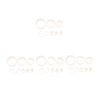 LIFKOME 4 Ensembles Moules À Fleurs Plastique Ensemble Pour Création De Fleurs Outils De Bricolage Pour Pour Diy Et Projets Créatifs 8 Pièces * 4