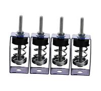 LIFKOME 4 Isolateurs De Vibrations à Ressort Suspendre De Ventilateur Au Plafond, Support Anti-vibrations Hv, Amortisseur Silencieux Industriel, Capacité 5-10 Kg, Kit 4 Pièces
