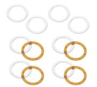 LIFKOME 4 Jeux De Pièces De Rechange Pour Perceuse À Ongles : Entretoise, Poignée, Rondelle, Rondelle Métallique, Visserie Argentée.