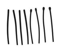 LIFKOME 4 paires Manchons de Branches Lunettes Silicone Antidérapants Protection Confortable et Durable pour Embouts de Branches Accessoires Polyvalents pour Lunettes et