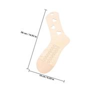 LIFKOME 4 pièces Bloc-chaussures pour Tricotage Modèle Forme Cœur Outils pour Blocage et Exposition de Chaussettes Tricotées Accessoires pour Tricot et Crochet