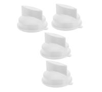 LIFKOME 4 pièces Bouton de Remplacement pour Minuterie de Four à Micro Ondes de Interrupteur Mécanique pour et Fours pour Cuisine et Bureaux