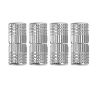 LIFKOME 4 Pièces Lot de 4 Charnières Invisibles en Laiton 8 Mm pour Portes de Placard Charnières Cylindriques Dissimulées à Ouverture 180° Quincaillerie Encastrée pour Meubles et Armoires