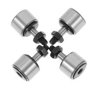 LIFKOME 4 pièces Roulement à Aiguilles Robuste à Boulon Roulement à Came Acier de Haute Précision Installation Rapide et Fonctionnement Stable pour Outils Industriels